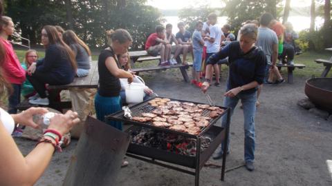 BBQ with Alpadia Berlin-Werbellinsee Summer camps